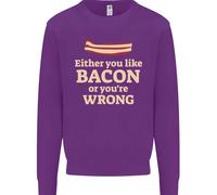 O Piace Il Bacon O Hai Torto Divertente Uomo Felpa Maglione