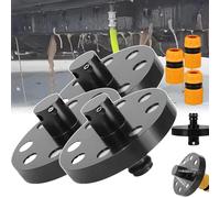 O-Ring Chassis Cleaner Flusher Kit-Chassis Flusher Magnetic Base & 360° Spinning Nozzle Efficiently Cleaning of Wheel Arches and Undercarriage Powerful Cleaning in Hidden Areas for Cars Trucks (3pcs)