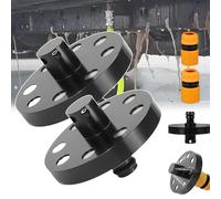 O-Ring Chassis Cleaner Flusher Kit-Chassis Flusher Magnetic Base & 360° Spinning Nozzle Efficiently Cleaning of Wheel Arches and Undercarriage Powerful Cleaning in Hidden Areas for Cars Trucks (2pcs)