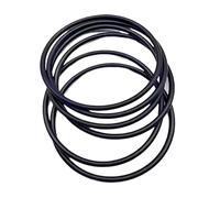 O-ring EPDM 75mm OD, 67mm ID, 4mm Larghezza, O-ring neri Pacchetto di 2
