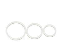 O-ring in Gomma a Tenuta Stagna, Bianco, 3.5x23x30mm, 50 Pezzi | Impermeabile e isolante