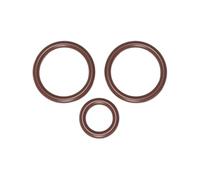 O-ring in gomma al fluoro 1.5x23x26 mm, Pacchetto di 10 | Anello di tenuta resistente ad alta temperatura