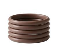 O-ring in gomma fluorurata | Marrone Taglie multiple 5 pezzi Sigillatura: varie applicazioni(2.62x94.92x100.16mm)