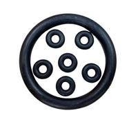 O-ring in gomma nitrilica 28mm x 21.8mm x 3.1mm, 28mm OD, 21.8mm ID, 3.1mm Larghezza, Guarnizione di tenuta metrica per impianti idraulici di macchine automobilistiche, Pacchetto di 100