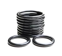 O-ring in gomma nitrilica, 53 mm OD, 43 mm ID, 5 mm Larghezza, Nero 10 Pezzi
