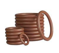 O-ring in gomma nitrilica, Guarnizione O-ring rotonda in FKM, diametro esterno 91,6 mm, interno 81, larghezza 5,3, confezione da 1(5 Pcs,5 x 76 x 84 mm)