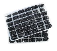 O-ring in gomma Rondella di tenuta Guarnizione idraulica Resistente all'olio Automobile Rubinetto idraulico Riparazione acqua NBR nero Guarnizione O-Ring(3.1mm (100pcs))