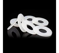 O-ring in silicone alimentare da 10 pezzi, guarnizione piatta bianca, rondella di tenuta spessa 2 mm(30x20x2mm)