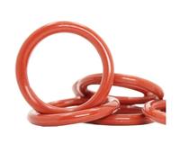 O-RING in silicone for macchina da caffè manuale FLAIR58 3 set O-ring VMQ Guarnizione ORing in gomma rossa 18 pezzi