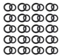 O-ring per idropulitrice Quick Connect Raccordi per tubi flessibili 1/4 e 3/8 pollici dimensioni 40 pezzi kit di guarnizioni di ricambio per sistemi M22