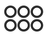 O-ring per manovre stravaganti, con occhielli in gomma per rondella da pesca 100 pezzi, per attrezzatura per connettore asta allarme morso, materiale in gomma