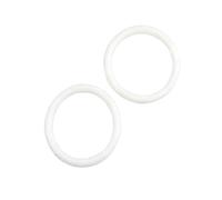 O-ring resistenti al calore bianchi, dimensioni 54x47x3,5 mm, O-ring in gomma adatti per applicazioni in cucina, idraulica e automobilistica.,40 pezzi