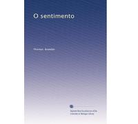 O Sentimento (Portuguese Edition)