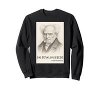O si pensa o si crede - Schopenhauer Filosofia Frasi Felpa