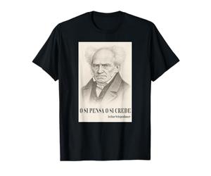O Si Pensa o Si Crede - Schopenhauer Filosofia Frasi Maglietta