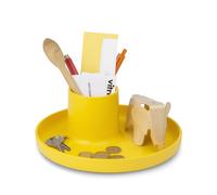 O-Tidy Portaoggetti da Scrivania Giallo