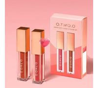 O.TWO.O - Matte Lock Color Lip Glaze Set - 3Types #S01 - 2pcs