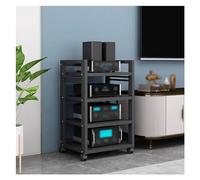 o-Video Conent Stand per amplificatori, console di gioco, giradischi, lettori DVD e altro, mensola Ma per TV Box, decoder via cavo, router WiFi ricevitori