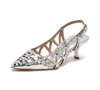 O0598 DECOLLETE SLINGBACK DONNA ASH BIZARRE MIRROR WOMAN SHOES
