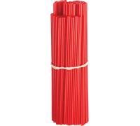 O15-6580R 80-PACK POLYURETHANE SPOKE SKINS RED SHERCO SE 5.1 510 IF 2009