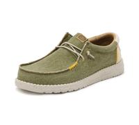 HeyDude - Wally Coastline Jute - Sneaker EU 44 olivia/beige
