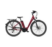 O2 feel ivog explorer boost univ 4 1 shimano altus 9v 360 wh 27 5 garnet red mountain bike elettrica