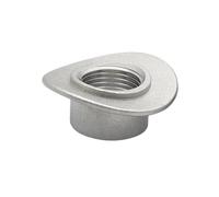 O2 Sensore Lambda Sensore di ossigeno con attacco a sella saldato M18 x 1.5 per misuratore del rapporto aria-carburante a banda larga Supporti per sensore O2 sul tubo di scarico