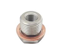 O2 Sensore Ossigeno Sonda Connettore adattatore riduttore distanziale sensore ossigeno O2 di scarico da M18 x 1.5 mm a M10 x 1.0 mm