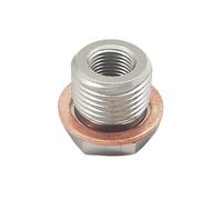 O2 Sensore Ossigeno Sonda Connettore adattatore riduttore distanziale sensore ossigeno O2 di scarico da M18 x 1.5 mm a M10 x 1.0 mm