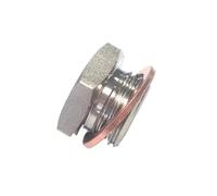 O2 Sensore Ossigeno Sonda Connettore M12x 1.25 a M18 x 1.5 con adattatore riduttore distanziale sensore di ossigeno O2 di scarico con guarnizione