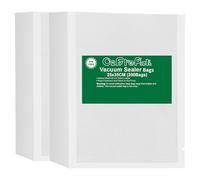 O2frepak 25x35cm(200Buste) Sacchetti professionali per sottovuoto compatibili con tutte le macchine sigillatrici Idonei alla bollitura,senza BPA,adatti per cottura sous vide e congelamento