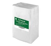 O2frepak 28X40cm(100Buste) Sacchetti professionali per sottovuoto compatibili con tutte le macchine sigillatrici Idonei alla bollitura,senza BPA,adatti per cottura sous vide e congelamento