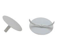 O4L Coperchio a molla, bianco, rotondo, Ø 85 mm, per scatole da incasso Ø 70 mm, 50 pezzi