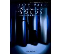 O5515 - Festival Performance Solos: Alto Saxophone Vol. 1 by Various (2002-01-01)