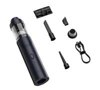 OADAA Bgnie Vacuum Cleaner, Bgnie 3-in-1 Cordless Vacuum Cleaner, Cordless Car Vacuum High Power, Small Powerful Suction (1Set Black)