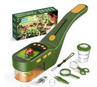 OAEBLLE Cattura Insetti Bambini, Microscopio 500X IPS 2,4" 1080P STEM