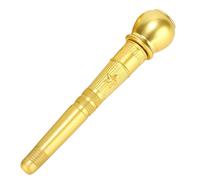 OAEPG Oro/Argento Tipo Multiplo Bolo Tie Tip Cravatta Parti per Adulto Maschio Donne per Camicia Da Sposa Maglione Sostituzione Tappi Terminali, Testa rotonda dorata, Taglia unica