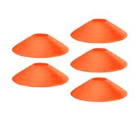 OAEPG Set of 5 Thick Training Discs Polyethylene Texture Various Sport Agilitys Drill Coaching And Outdoor Activity Round Training Gear Set