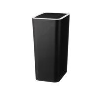 OAEPG Simple Press Open Trash Can Garbage Container Waste Bin Suitable for Various Indoor Settings Home Garbage Solution