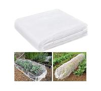OAHAO Rete per insetti 2,5 x 10 m, maglia fine, rete da giardino per verdure, piante, frutta, fiori, colture, serra, copertura per aiuole rialzate, barriera per uccelli