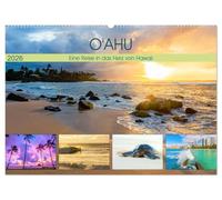 O'ahu - Eine Reise in das Herz von Hawaii (Wandkalender 2026 DIN A2 quer), CALVENDO Monatskalender: Bildersammlung von O'ahu, einer der faszinierenden Inseln Hawaiis