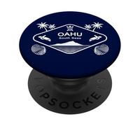 Oahu Mari del Sud Tartarughe di Mare Ricordo Hawaii PopSockets PopGrip Adesivo