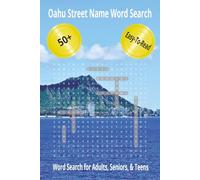 Oahu Street Name Word Search: Oahu Street names of the Island known as the gathering isle. 6x9 easy-to-travel size booklet with 55+ word search puzzles. Great for gifts, holiday & leisure.