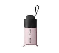 OAICIA Ombrello Pioggia Pieghevole Ombrelli da Viaggio mini Ombrello da Borsa Ombrellino Protezione UV Ultraleggero per Uomini, Bambini, Donne - Rosa