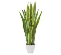 Oairse Sansevieria Pianta Artificiale Grande Pianta di Serpente Artificiale 73 cm Soggiorno Pianta Pianta D'appartamento per Arredamento di Interni Esterni Pianta Artificiale per Giardino