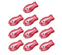 OAJABBGE 10 Ceramica Dipinta A Mano con Ciondolo A Forma Pesce Perline Sciolte Colorate per Braccialetti Catena del Telefono Accessori per Gioielli Perline Pesce A Doppia Faccia Catene del