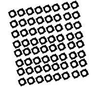 OAJABBGE 100 Rondelle per Irrigatori da Giardino O-Ring Giunto Rubinetto Guarnizione Arresto Acqua Guarnizioni Resistenti all'Usura Riparazioni WC Durevoli Rondelle Irrigatori da