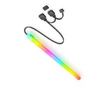 OAJABBGE 5 V 3 Pin ARGB Computer Case Strisce luminose decorative 30 cm Sync Luce da sogno colorata per PC illuminazione case giochi decorazioni