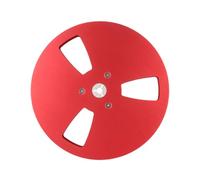 OAJABBGE 7Inch Aluminum Nabs Empty Tape Reel with 3 AntiWind Hole for Improved Tapes Stability And Strength for Long Last Use Tapereel