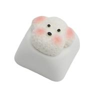 OAJABBGE Bellissimo Copritasto per Cani per Tastiere Meccaniche Copritasto in Resina con Copritasti in Resina dalla Struttura Liscia E Facile Installazione con Motivo A Forma Cucciolo